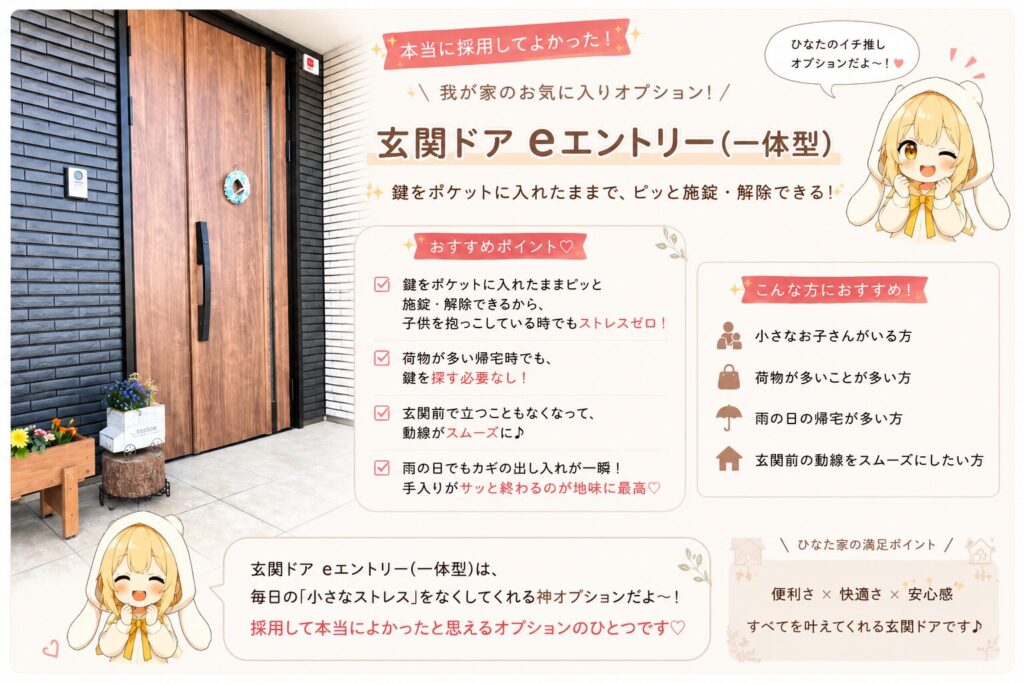 玄関ドアeエントリー（一体型）